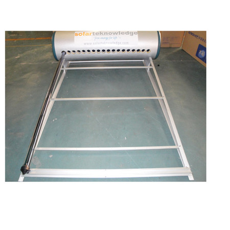 平板高圧青色吸収器太陽熱温水器